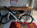 Jeep吉普公路自行車(chē)碟剎變速自行車(chē)男女學(xué)生公路車(chē)競技代步車(chē)-RS730 RS730-直把-皎月白-鋁合金 M碼（適合身高165-185CM） 24速-休閑運動(dòng)(基礎款) 曬單實(shí)拍圖