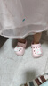 牧童兒童拖鞋夏男寶寶洞洞鞋軟底女童卡通洗澡嬰幼兒家居鞋萌兔粉140 曬單實(shí)拍圖