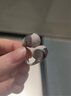 韶音（SHOKZ）OpenDots ONE動(dòng)鈦圈開(kāi)放式藍牙耳機耳夾式耳機藍牙跑步運動(dòng)無(wú)線(xiàn)E310七夕禮物 星際白 曬單實(shí)拍圖