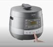 美的（Midea）【國家補貼】0涂層精鋼厚釜電壓力鍋5L雙膽全自動(dòng)智能預約家用煲湯煮飯電飯煲C5856G高壓鍋4-6人 曬單實(shí)拍圖