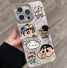 結盟者 適用蘋(píng)果16promax手機殼iphone16pro保護套全包防摔男女款自帶鏡頭膜羽紗殼嘟嘟嘴小新 嘟嘟嘴小新【帶鏡頭膜】 iPhone 16 ProMax 曬單實(shí)拍圖