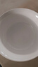 錦鳯 純白骨瓷碗米飯碗湯碗景德鎮餐具家用陶瓷大面碗湯鍋高腳碗1個(gè)裝 6英寸面碗 曬單實(shí)拍圖