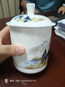 陶相惠骨瓷茶杯大容量家用喝水杯子帶蓋辦公室泡茶杯新中式茶杯陶瓷杯子 曬單實(shí)拍圖