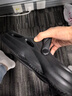 名創(chuàng)優(yōu)品（MINISO）洞洞鞋男士夏季外穿防滑厚底eva踩屎感涼鞋防臭海邊沙灘包頭拖鞋 曬單實(shí)拍圖