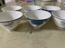 蘇氏陶瓷（SUSHI CERAMICS）功夫茶杯手繪山水花草陶瓷斗笠杯個(gè)人杯薄胎主人杯J0231 曬單實(shí)拍圖