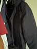 波司登（BOSIDENG）【反季】羽絨服新國標(biāo)90絨男短款新升級版型高包容連帽保暖外套 黑黛青5177 L 180/100A 曬單實拍圖