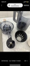 藍(lán)寶（BLAUPUNKT）榨汁機(jī)原汁機(jī)家用渣汁分離果汁機(jī)冰淇淋機(jī)全自動(dòng)大口徑水果蔬菜榨汁高出汁好清洗純汁率99%星空灰 曬單實(shí)拍圖