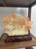 福格達（FUGEDA）富貴平安扣擺件牡丹花工藝品客廳玄關(guān)電視柜裝飾品喬遷開(kāi)業(yè)禮物 富貴平安翡翠綠色【高檔禮盒-免費定制】 曬單實(shí)拍圖