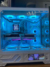 瓦爾基里（VALKYRIE）VK03 WHITE 白色 ATX 游戲電腦臺(tái)式機(jī)箱 支持360水冷 6.2吋觸摸屏 270°海景房 曬單實(shí)拍圖