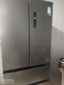 美的（Midea） 532大容量法式多門(mén)對開(kāi)四門(mén)一級能效底噪風(fēng)冷無(wú)霜雙系統恒溫節能省電506升家用電冰箱國家補貼20% 【506L雙系統】MR-532WFPZE-蒼穹灰 曬單實(shí)拍圖