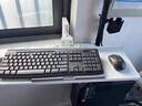 羅技（Logitech）MK370 無(wú)線(xiàn)鍵鼠套裝 商務(wù)辦公藍牙鼠標鍵盤(pán) 靜音鼠標 全尺寸 帶bolt接收器 商用版 黑色 曬單實(shí)拍圖