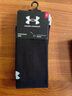 安德瑪（Under Armour）足球襪長(zhǎng)筒專業(yè)球襪夏季成人防滑襪薄款一雙裝黑色 均碼（40-43） 曬單實(shí)拍圖