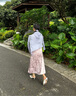 秋水伊人優(yōu)雅古典立領(lǐng)改良版旗袍2025年夏季新款女國風(fēng)提花連衣裙 粉紅 L 曬單實(shí)拍圖