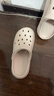 潔麗雅（Grace）洞洞鞋男士夏季戶(hù)外開(kāi)車(chē)涼鞋沙灘鞋EVA防臭外穿防滑手術(shù)室拖鞋男 曬單實(shí)拍圖