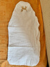 全棉時(shí)代嬰兒隔汗巾紗布吸汗巾兒童寶寶純棉墊背巾25cm*50cm，3條/袋 曬單實(shí)拍圖