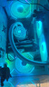 Thermalright(利民)  AQUA ELITE 240 WHITE ARGB 一體式水冷散熱器日蝕幻彩光效 ARGB冷頭 AE240 WHITE ARGB 曬單實(shí)拍圖