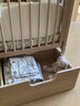 NORDICBABY北歐寶貝床邊加寬拼接床大人可睡嬰兒床實(shí)木板兒童床新生兒字母床 單床+空氣床墊+床圍+收納柜+抽屜 200*80cm 曬單實(shí)拍圖