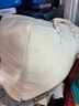 全棉時代【棉花被】被芯100%棉冬厚被奶芙卷卷被奶白拼橘200cm×230cm 曬單實拍圖