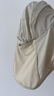 蕉下（beneunder）遮陽(yáng)帽子男士夏季登山帽護(hù)頸一體漁夫帽防曬太陽(yáng)帽釣魚(yú)帽送禮物米 曬單實(shí)拍圖