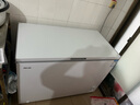 美菱（MeiLing）冰柜300升臥式頂開門家用商用減霜冷藏大冷凍大容量冷柜冰箱一級能效斷電保溫保鮮速凍補貼電冰柜 純白 300L 曬單實拍圖