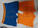 Schiesser舒雅男士內(nèi)褲平角褲精梳棉Becover系列透氣中腰2件裝E5/20084T E5/20084T寶藍(lán)+橘色 2條 XL 曬單實(shí)拍圖