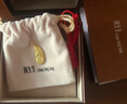 周生生羽毛黃金吊墜 足金掛墜女不含項鏈 生日禮物86820P計價(jià)2.15克 曬單實(shí)拍圖