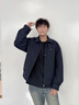 波司登（BOSIDENG）25新款輕薄羽絨服男女情侶短款90絨翻領(lǐng)巴恩風(fēng)保暖夾克B250135333 航線藍|5A03 XL 185/104A 體重約170-180斤 曬單實拍圖