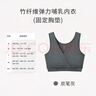 nest designs哺乳內衣前開(kāi)扣內衣孕期產(chǎn)后背心式無(wú)鋼圈孕婦內衣 交叉款-炭筆灰【升級純棉內里】 XL碼（適用下胸圍82-87cm） 曬單實(shí)拍圖