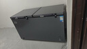 美的（Midea）速凍王家用商用30KG大冷凍力冷藏冷凍兩用單溫冷柜電子控溫一級能效臥式冰柜 419L 419DKEM耀目藍 曬單實拍圖