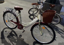 鳳凰（Phoenix）自行車(chē)成人男女式通用型城市通勤單車(chē)女芭蕾 24英寸米黃色 曬單實(shí)拍圖