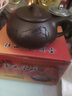 宜興正品原礦手工紫泥經(jīng)典景舟石瓢各種 紫砂茶壺 紫泥刻翠鳥望蓮石瓢壺 200ml 曬單實拍圖