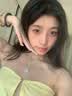 QUEENSUN18K金培育鉆石項鏈時尚輕奢高級感四葉草耳釘LOOP手鏈送女友老婆 18K白 小號LOOP項鏈 總0.6克拉 DE顏色 VS凈度 曬單實拍圖