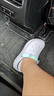 斯凱奇（Skechers）夏季女鞋洞洞鞋涼鞋增高厚底耐磨沙灘拖鞋小怪獸包頭洞洞鞋111581 薰衣草色/LAV 35 曬單實拍圖