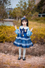 G.DUCKKIDS小黃鴨兔子警官衣服兒童連衣裙加絨秋冬朱迪女童洛麗塔春秋款裙子 連衣裙 90 尺碼1~2歲【 80-90cm】 曬單實(shí)拍圖