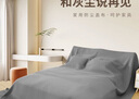 京尋家具防塵布床罩防塵罩沙發(fā)遮灰布家具遮蓋布擋灰布 云霧灰2*2.4m 曬單實拍圖