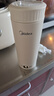 美的（Midea）便攜式電熱水杯 電熱水壺 保溫燒水杯 350ml迷你便攜式旅行出差 智能恒溫加熱杯 316L不銹鋼無(wú)異味 0.35L 【精準控溫】MK-DB35X22 曬單實(shí)拍圖