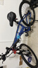大行（DAHON）折疊山地車(chē)26英寸27速鋁合金避震碟剎成人運動(dòng)自行車(chē)XAA673M 消光藍 曬單實(shí)拍圖