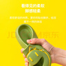 幸?，旣悾–heerful Mario）恐龍拖鞋兒童室內防滑靜音男童女童夏寶寶家用浴室可愛(ài)包頭涼拖鞋 曬單實(shí)拍圖