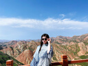 隨燦圍巾女夏季沙漠旅游防曬披肩民族風(fēng)茶卡鹽湖絲巾時(shí)尚棉麻紗巾頭巾 流蘇【藍(lán)色圖案】圍巾1條裝 曬單實(shí)拍圖