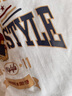 MJ STYLE純棉短袖T恤男女2025年夏季寬松休閑百搭美式復古風辣妹半袖上衣 曬單實拍圖