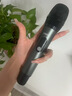 漫步者（EDIFIER）MK20無(wú)線麥克風(fēng)手持話(huà)筒一拖二家庭KTV唱歌會(huì)議主持演講超長(zhǎng)續(xù)航防嘯叫動(dòng)圈可充電連接音響音箱MIC MK20+話(huà)筒套+防滑圈+充電頭 曬單實(shí)拍圖