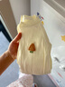 婧麒（JOYNCLEON）嬰兒衣服春秋裝連體衣小月齡純棉寶寶爬服內衣新生兒哈衣長(cháng)袖 小樹(shù)奶白 80cm 【9-18個(gè)月，體重8.5-10kg】 曬單實(shí)拍圖