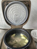 蘇泊爾（SUPOR）電飯煲電飯鍋4L不粘內(nèi)膽1-8人微壓燜香蛋糕功能家用智能微壓電飯煲巧克力色40FC829 曬單實(shí)拍圖