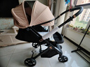 babyboat貝舟B5嬰兒車雙向輕便折疊高景觀新生寶寶可坐躺0-3歲遛娃手推車 5代 雅致咖 曬單實拍圖