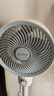 艾美特（AIRMATE）【小暴風(fēng)】空氣循環(huán)扇大風(fēng)量搖頭電風(fēng)扇家用臺式落地扇升級加高換氣輕音柔風(fēng)小風(fēng)扇 FA18-X115 曬單實拍圖