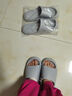 名創(chuàng)優(yōu)品（MINISO）氣墊系列男士浴室拖鞋 灰色41-42碼 曬單實(shí)拍圖