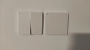 公牛（BULL）開(kāi)關(guān)插座 G12系列一開(kāi)雙控開(kāi)關(guān)墻壁大面板 G12K112暮雪白 曬單實(shí)拍圖