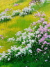 卓林原創(chuàng  )純手繪風(fēng)景畫(huà)玄關(guān)過(guò)道裝飾畫(huà)高層樓梯別墅掛畫(huà)現代聚寶盆油畫(huà) 拉絲雅鈦金框 70*140 曬單實(shí)拍圖