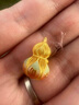 六福珠寶七夕禮物黃金吊墜六字真言福滿傳家足金葫蘆不含鏈 計(jì)價(jià) 約4.62克 曬單實(shí)拍圖