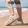 潔麗雅（Grace）洞洞鞋男士夏季戶(hù)外開(kāi)車(chē)涼鞋沙灘鞋EVA防臭外穿防滑手術(shù)室拖鞋男 曬單實(shí)拍圖